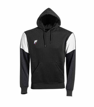 SWEAT CAPUCHE DE RUGBY CHISTERA ENFANT Force XV noir