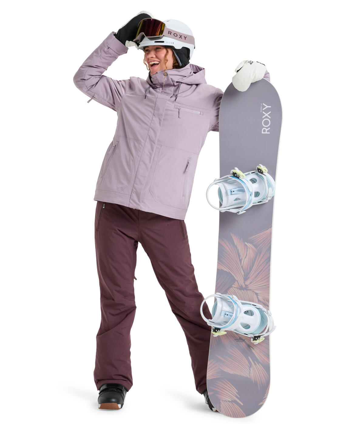 Veste de snow technique BRYLEE Violet Femme 4/4