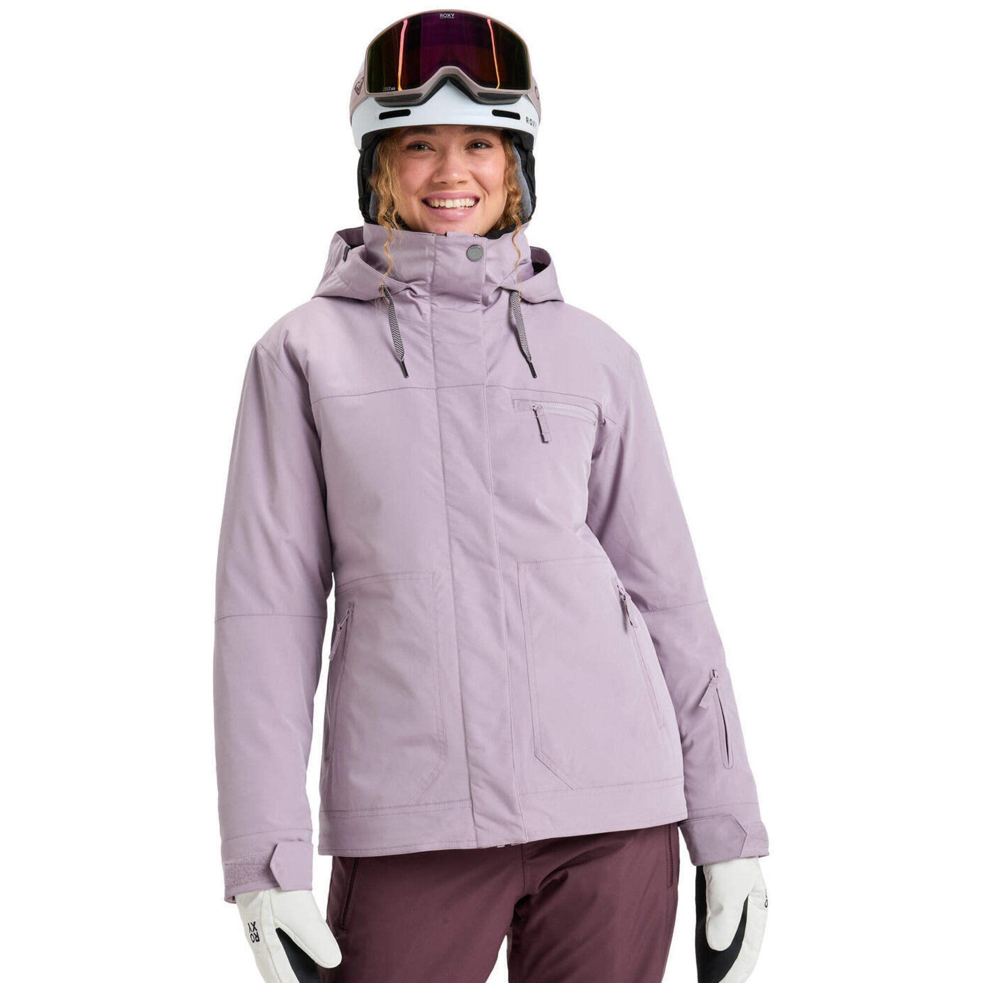 Roxy - Veste De Snow Technique Brylee Violet Femme - Doudoune Synthétique - Violet - Decathlon