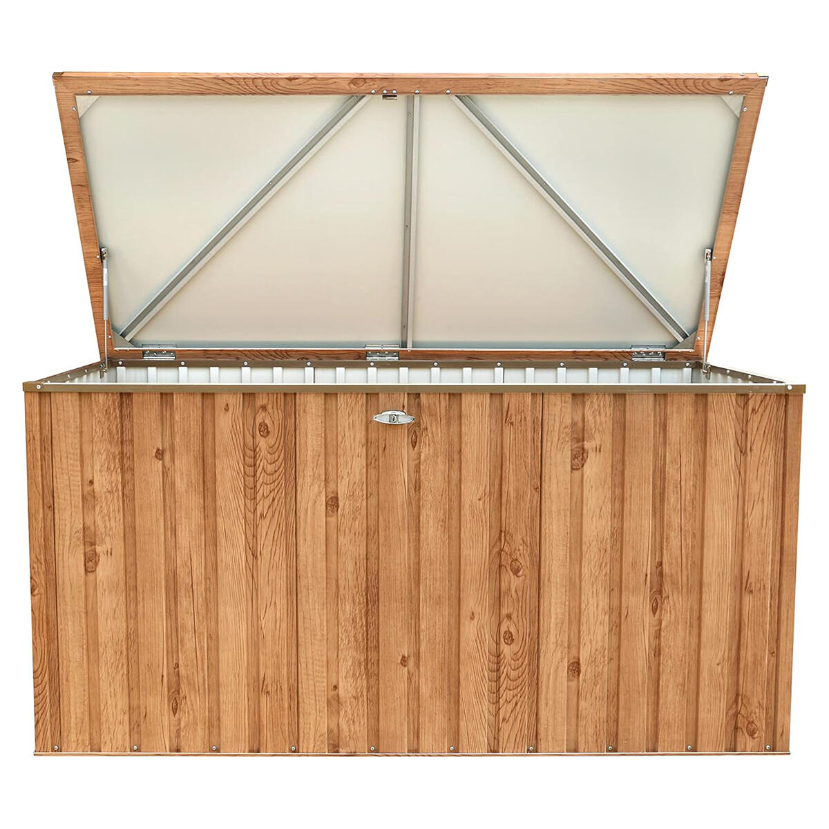 Arcón metálico 1450 L imitación madera 6/7