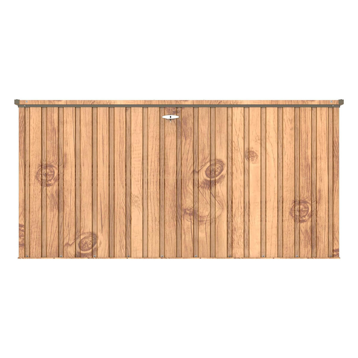 Arcón metálico 1450 L imitación madera 5/7
