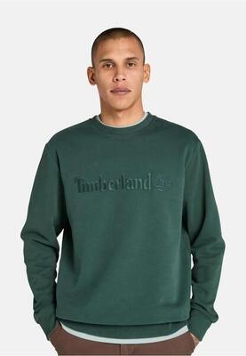 Felpa Girocollo Hampton da Uomo in verde scuro