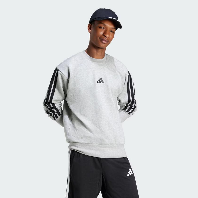 Sudadera adidas Essentials 3-Stripes Fleece 3/7