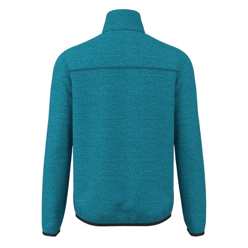 Great Escapes Henry men full zip light fleece jachet enamel blue 2/3