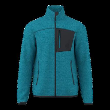 Great Escapes Henry veste polaire légère homme à fermeture éclair enamel blue-S