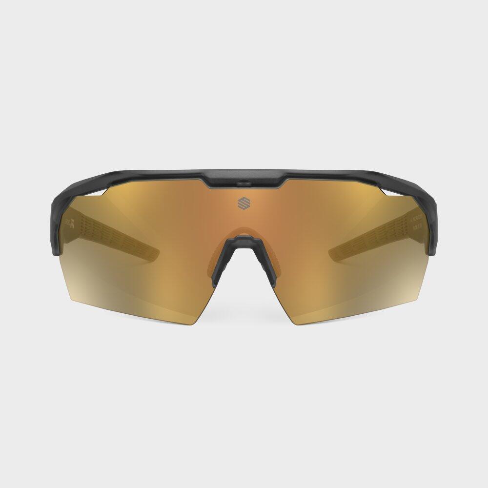 Herren und Damen Radsport Fahrradbrille mit Zeiss Brillenglas K4 SRX PRO Dunes S 3/8