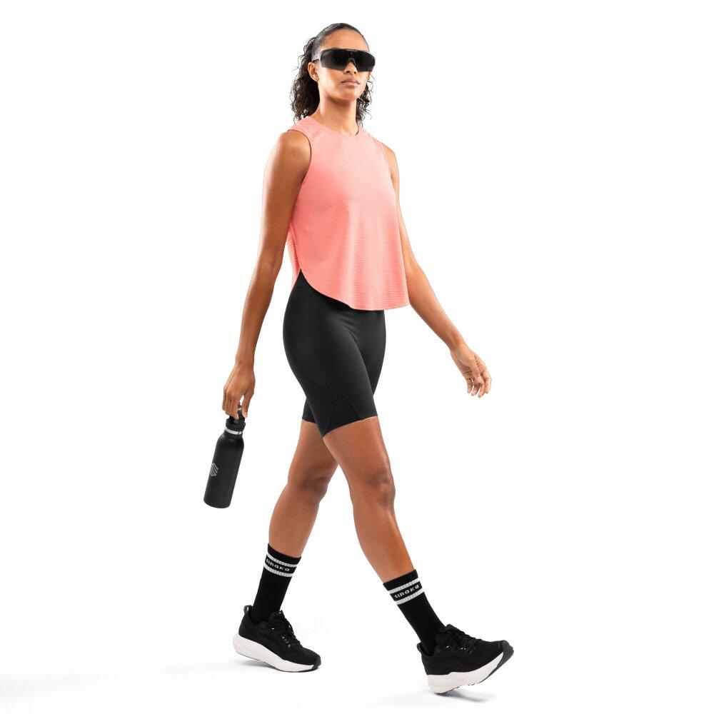 Dames Fitness hardlooptop Seine Coral Pink Roze 3/7