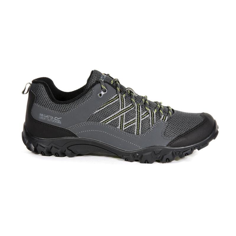 Mens Edgepoint III Low Rise Hiking Shoes (Briar/Lime Punch)