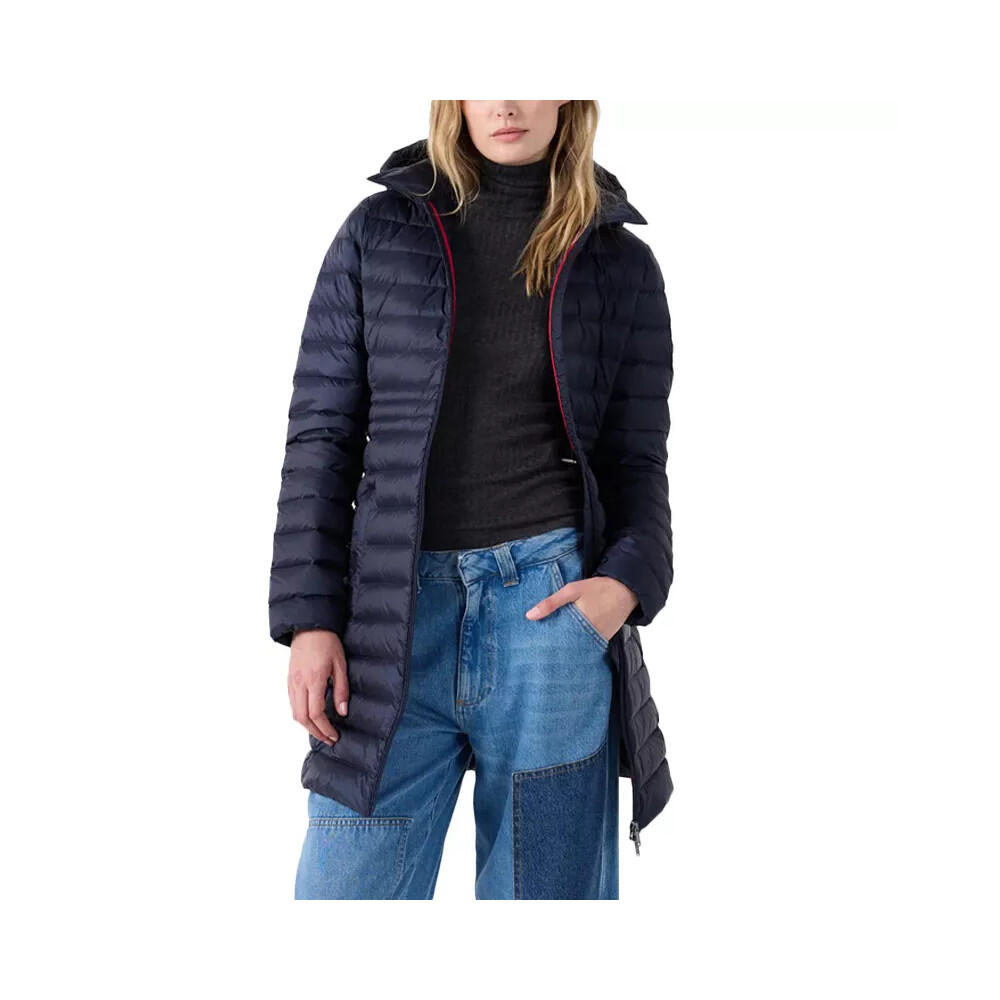 Jott - Doudoune Longue Capuche Jott Vero 2.0 - Doudoune Synthétique - Bleu - Decathlon