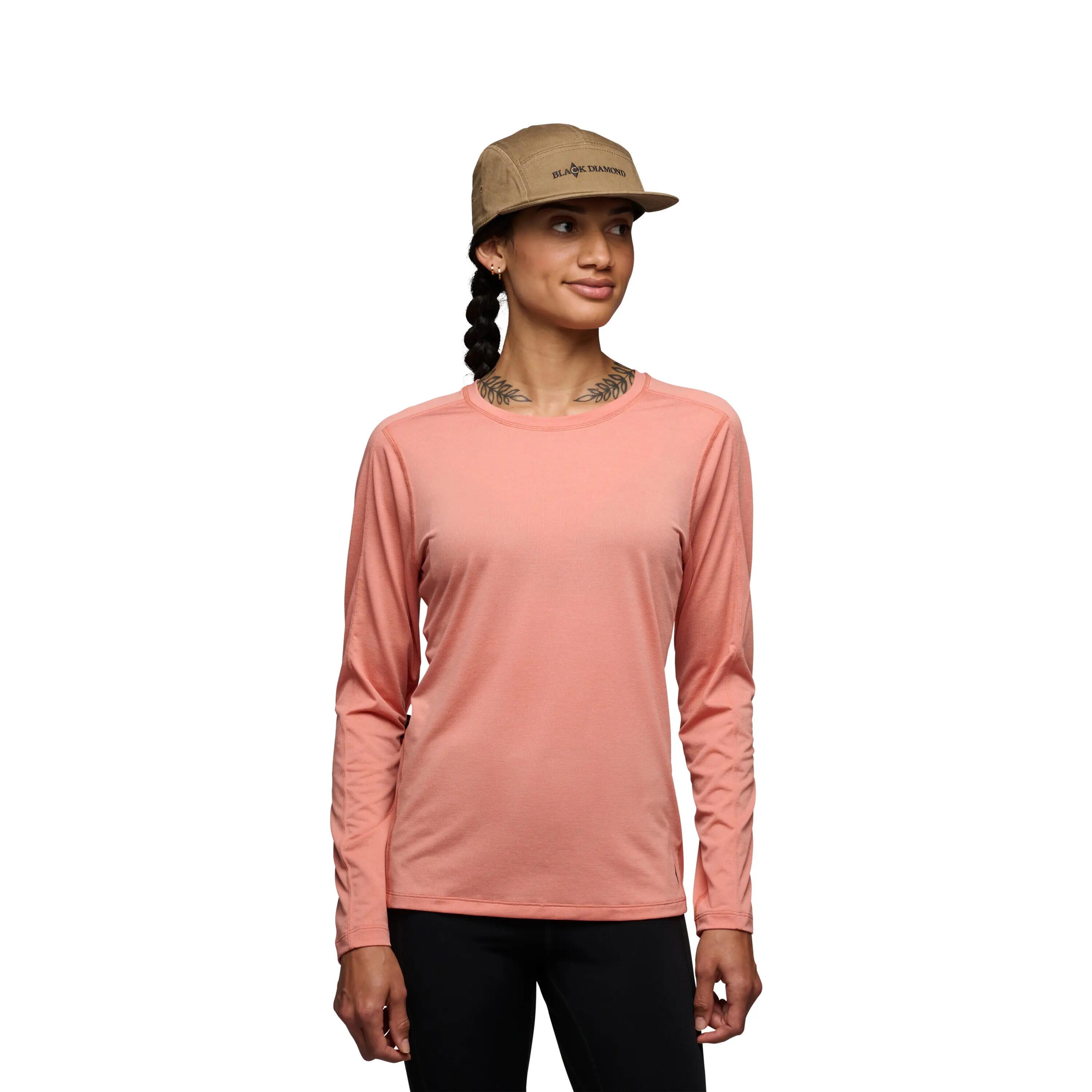 Maglietta a manica lunga da donna Black Diamond Lightwire 2/3