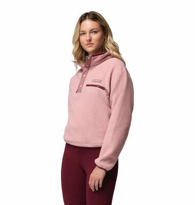 Fleece Pullover Damen - COLUMBIA Helvetia™ II Cropped Half Snap Fleece -