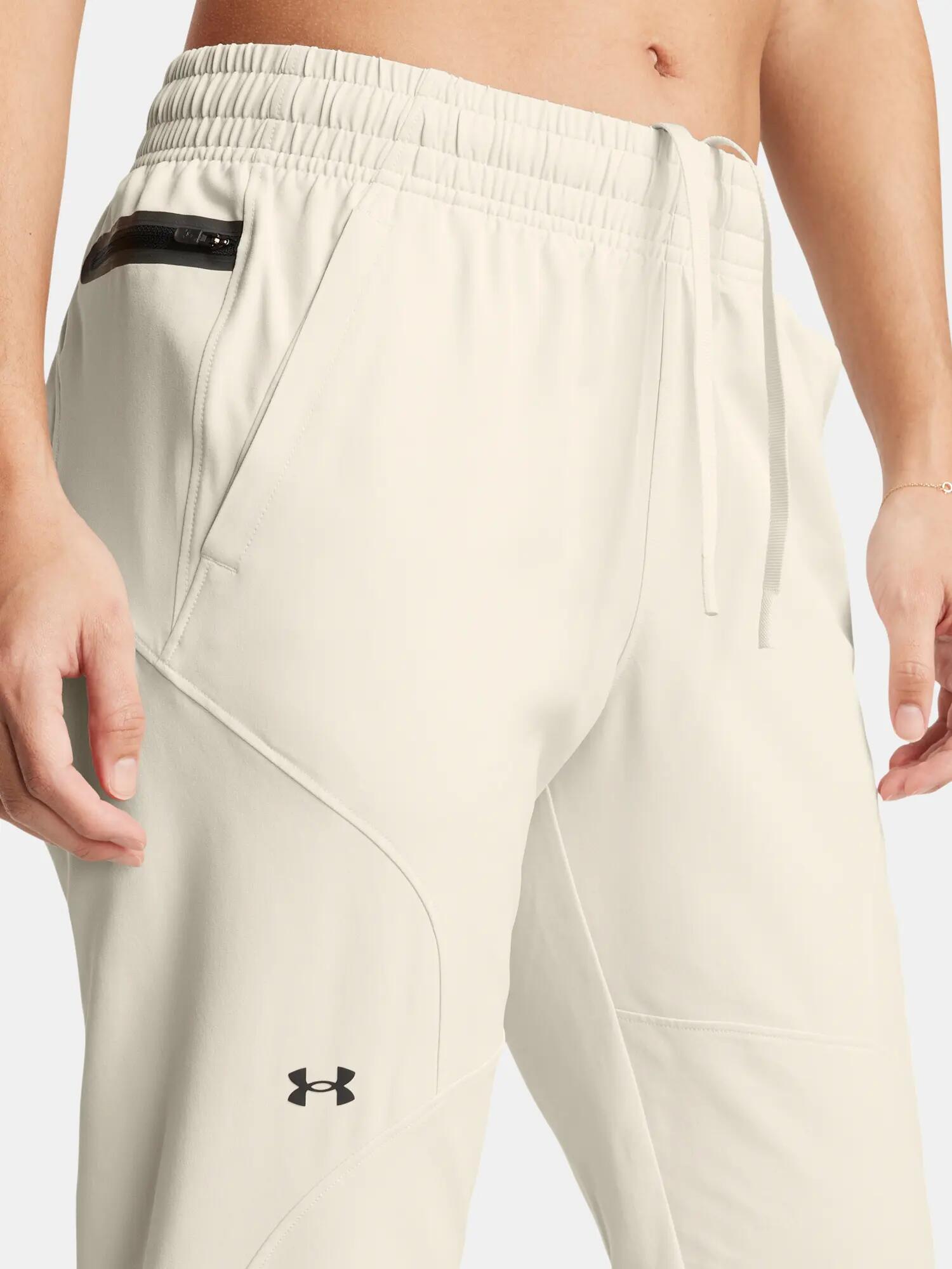 Női Under Armour UA Unstoppable Jogger-WHT melegítőnadrág 5/6