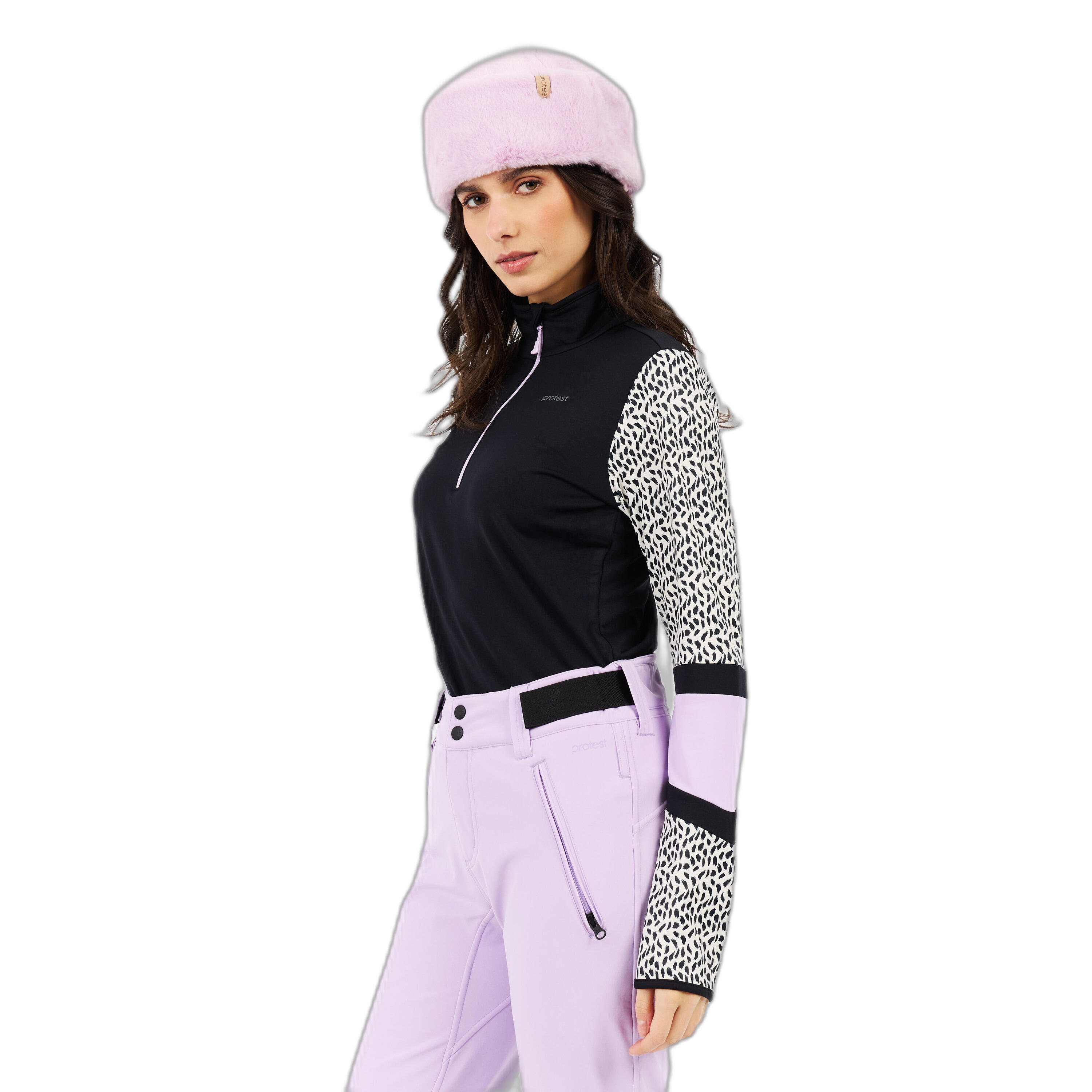 Damski polar 1/4 zip Protest Nynke