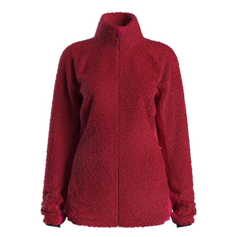 Great Escapes Pigot lady mid fleece jacket persian red 2/3