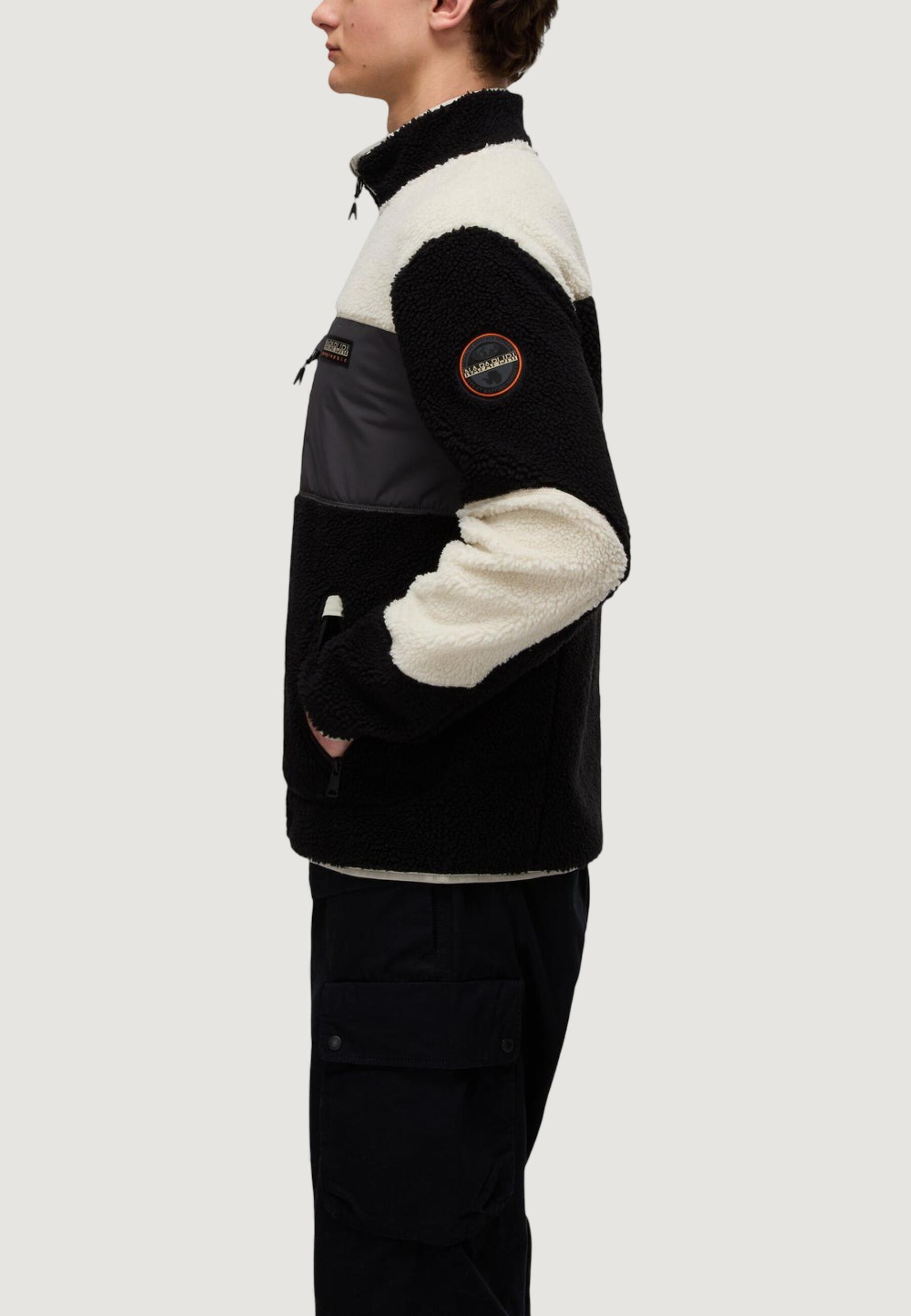sweat-shirt YUPIK FZ 3 HOMME noir 3/4
