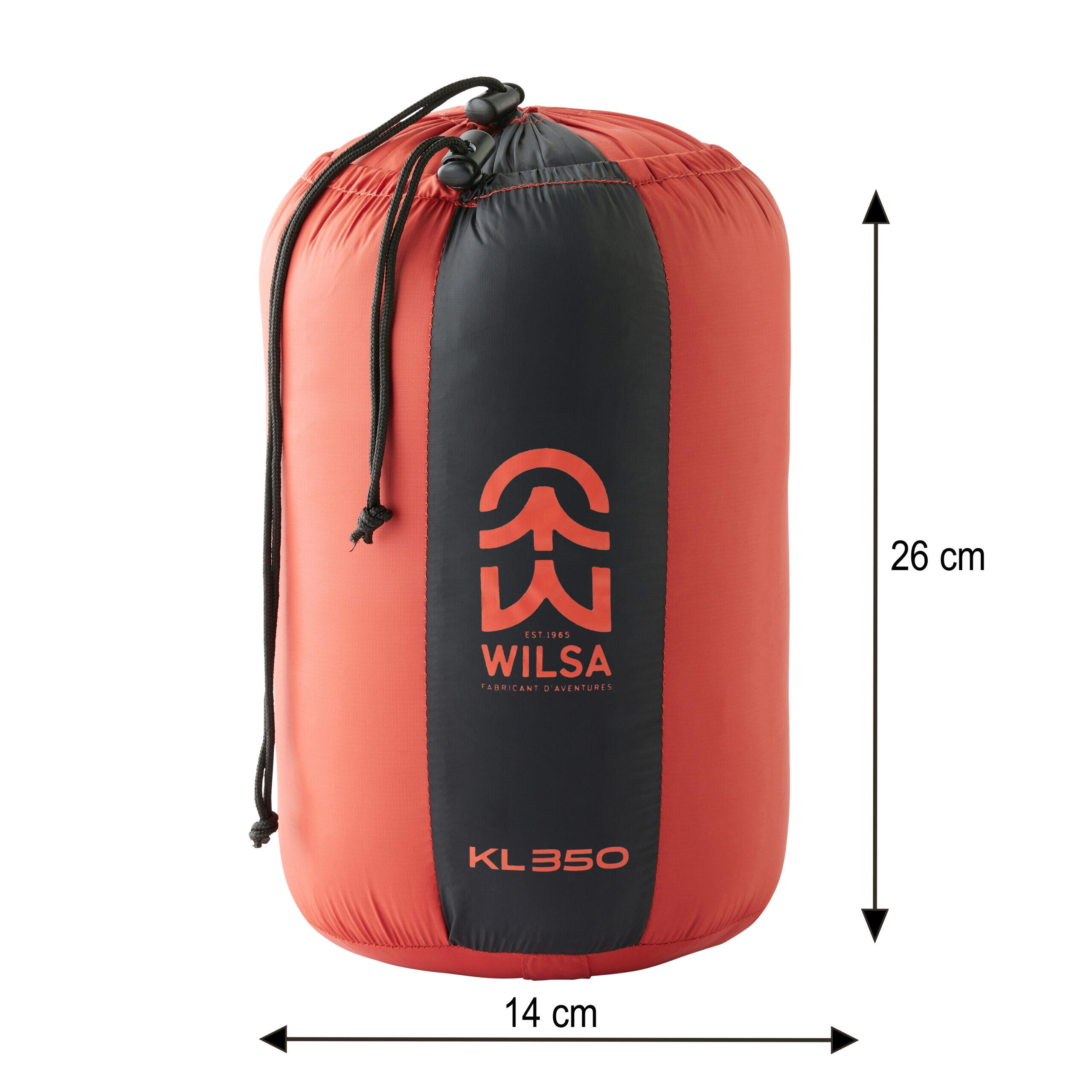Saco-cama adulto leve compacto Kl 350 4/5