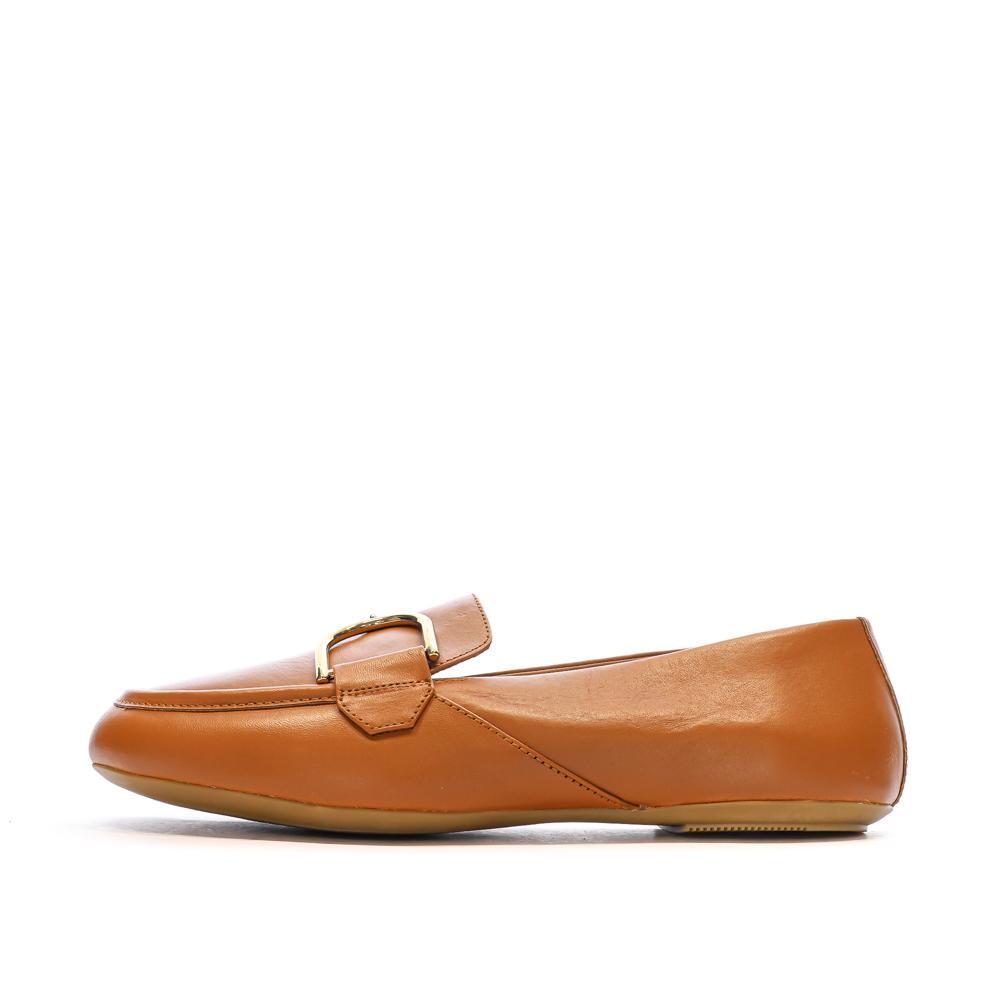 Women's Geox Palmaria Brown Moccasins