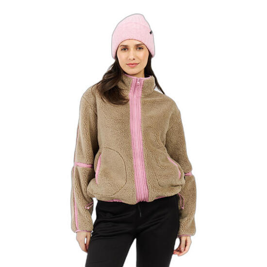 Polaire zippé femme Protest Red