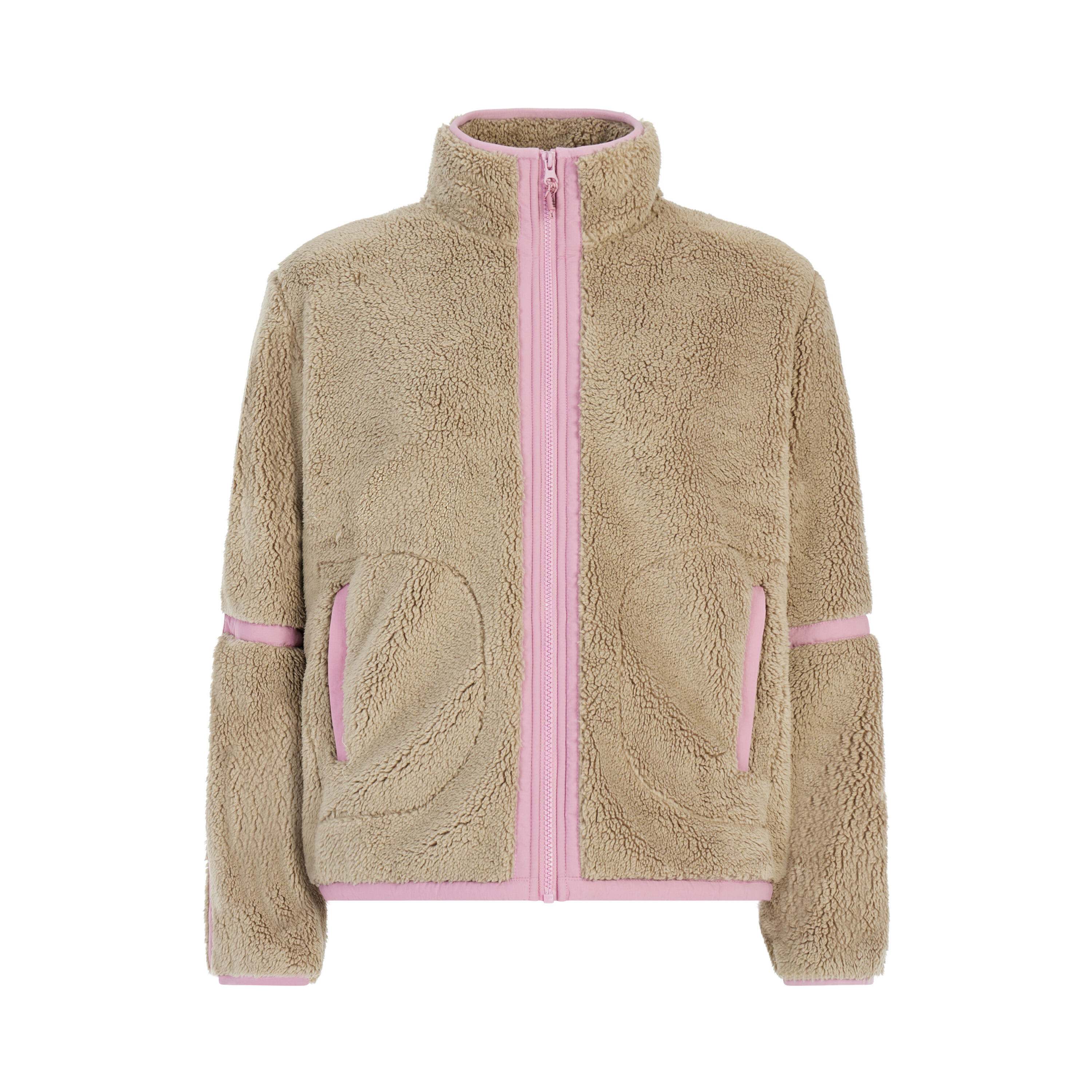 Protest - Polaire Zippé Femme Protest Red - Polaire - Rose - Decathlon