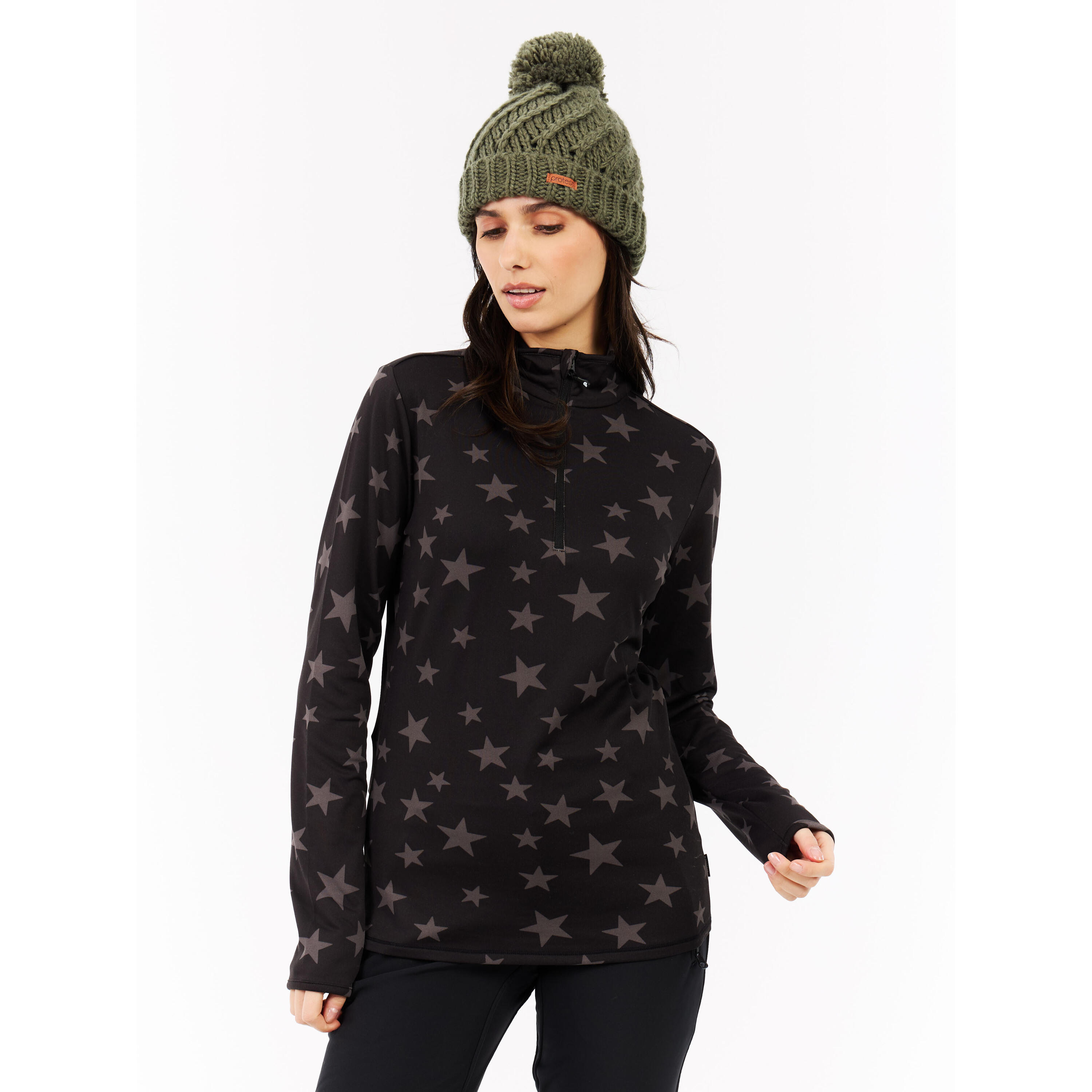 Polaire 1/4 zip femme Protest Vessy 5/7