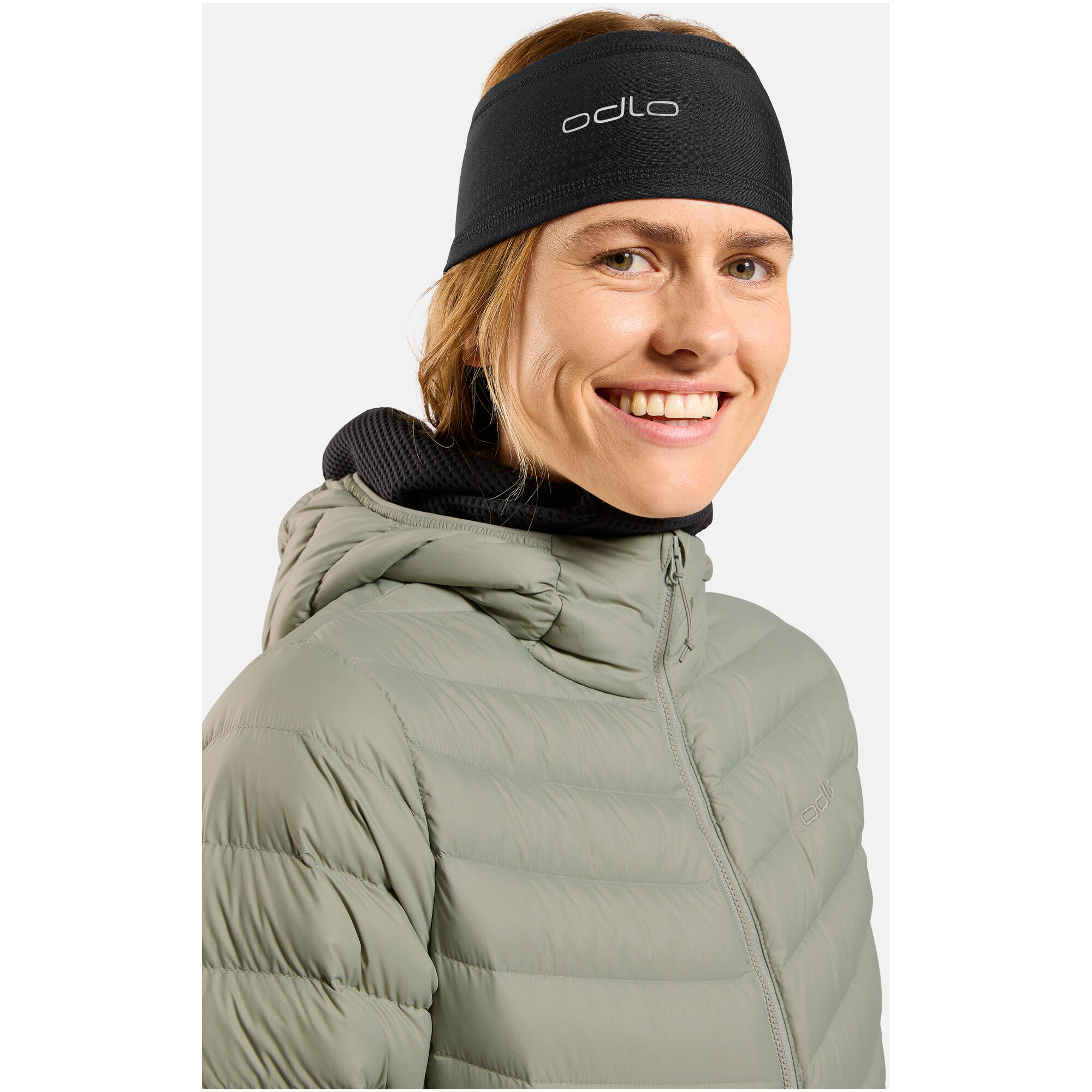 Opaska Odlo Headband POLYKNIT WARM REFLECTIVE 4/7