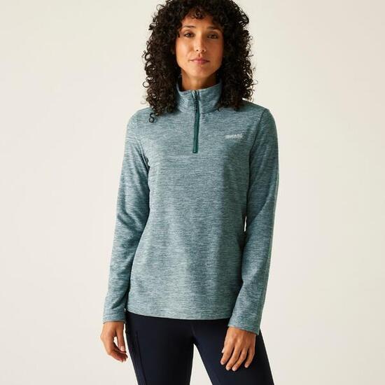 Damen Sweethart Marl Half Zip Fleece