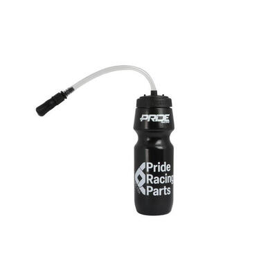 Drinkfles pride racing icon - kleur - zwart