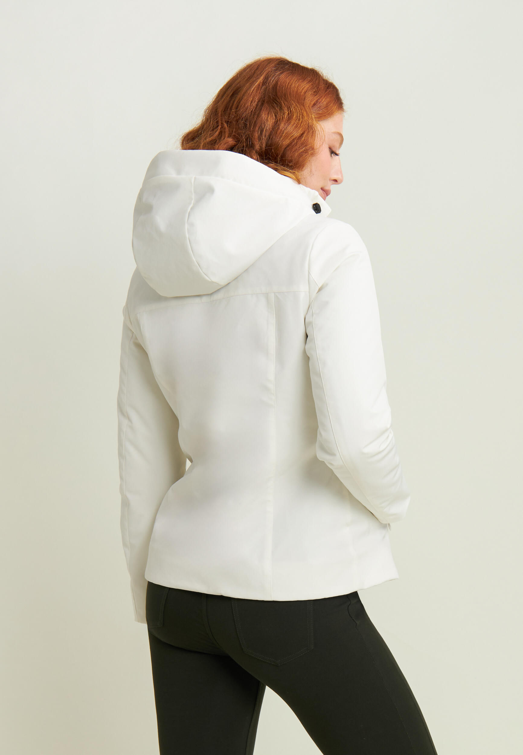 Coupe-vent d’hiver avec capuche réglable 3/4