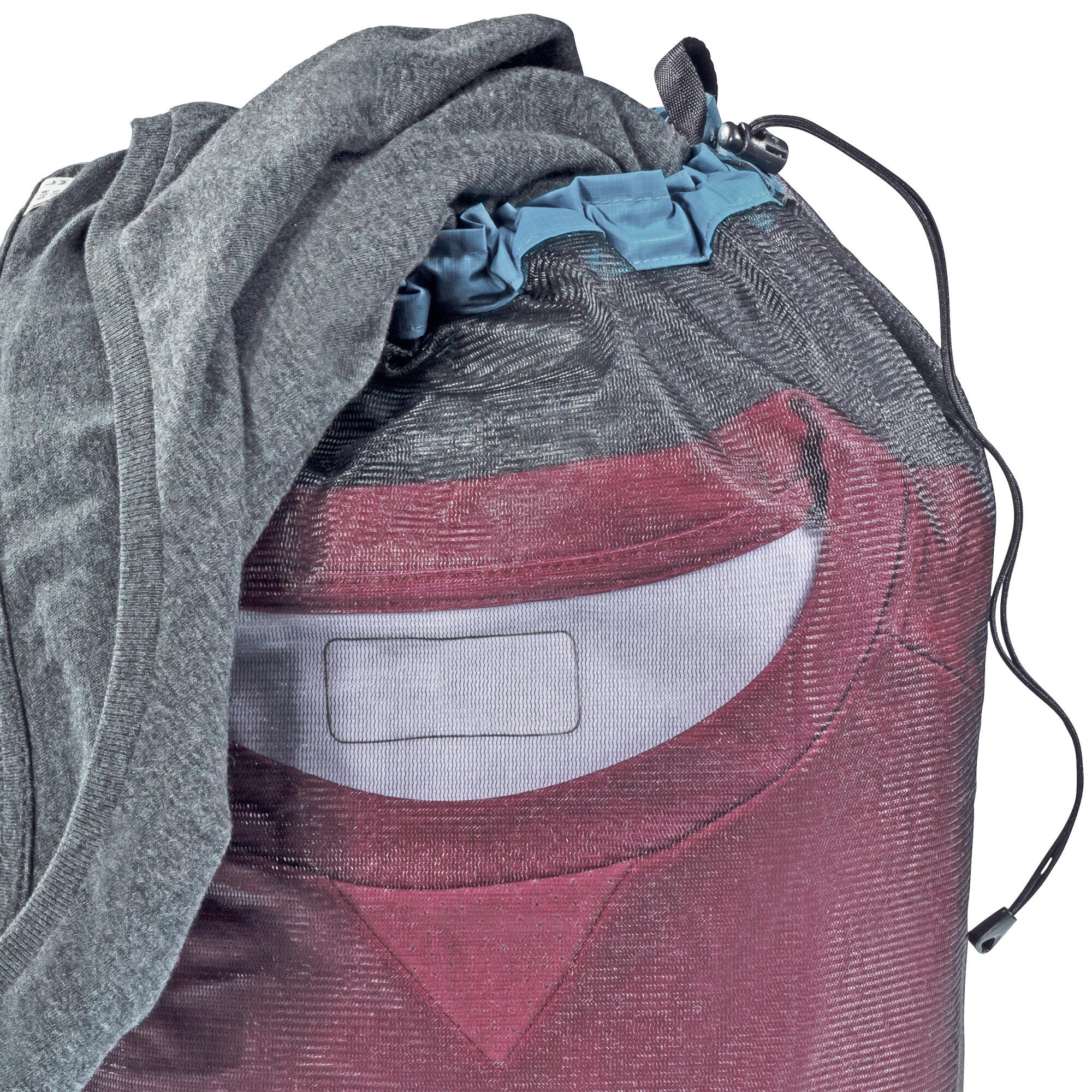 Worek bagażowy Deuter Mesh Sack 10 - atlantic/black 4/4
