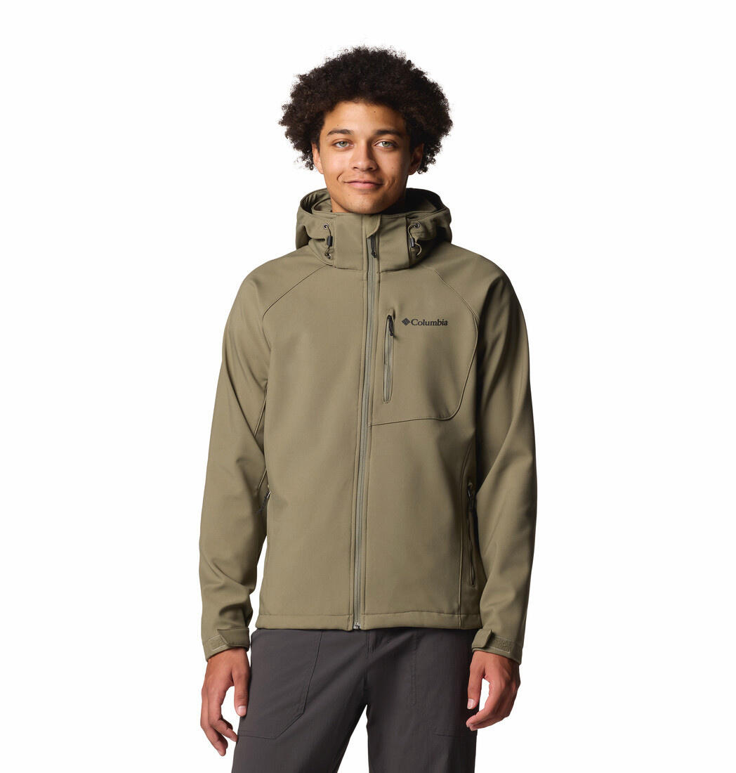 Vestes Softshell Homme - COLUMBIA Cascade Ridge™ III Softshell - Stone Green 1/7
