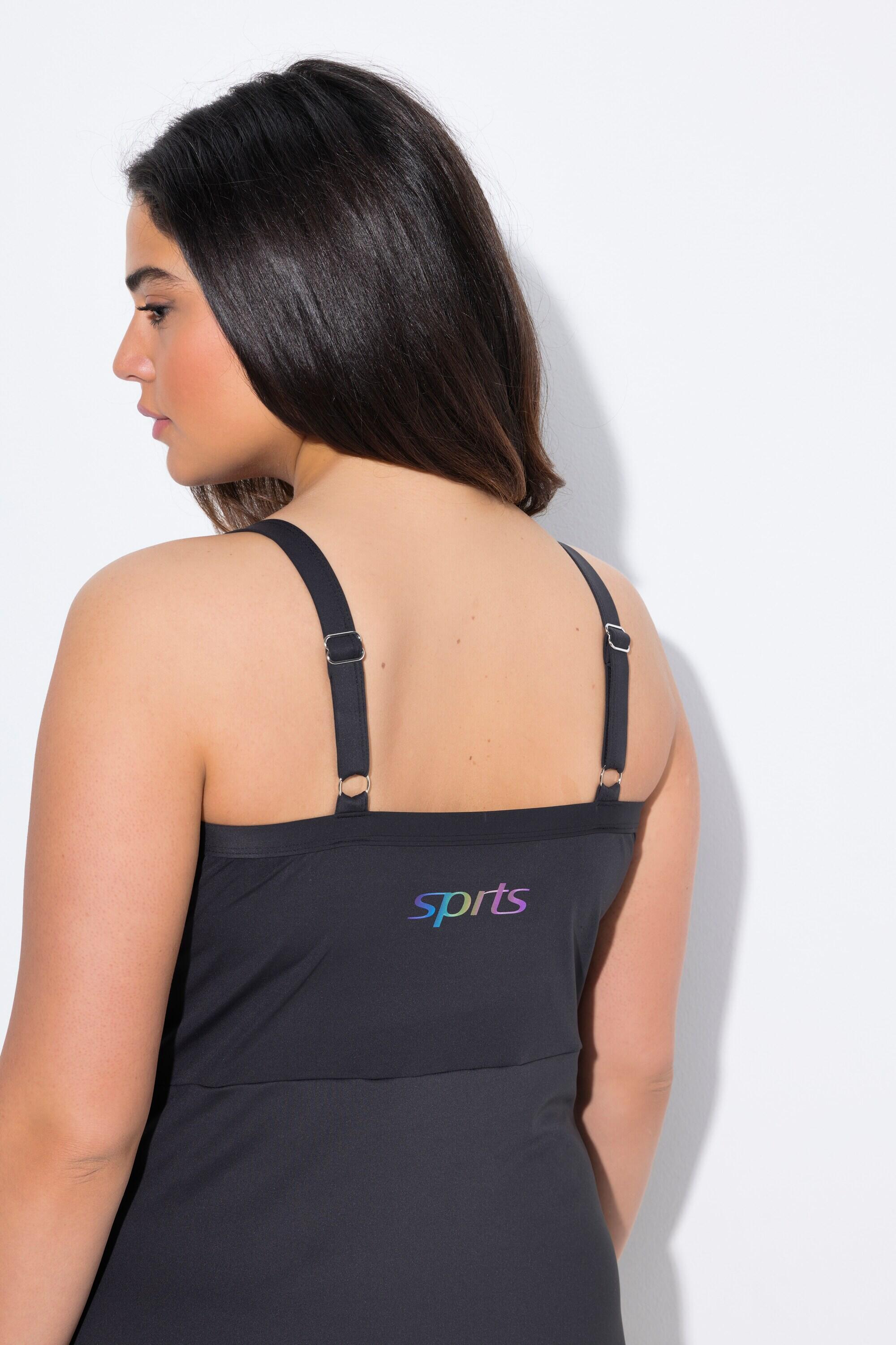 Femme Robe de sport sans manches. Short intégré et col rond. Matière recyclée 3/7