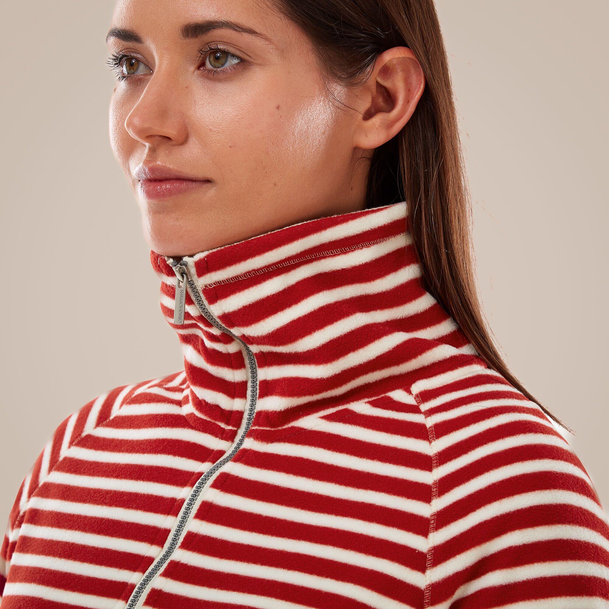 CRAGHOPPERS Natalia - Polaire demi‑zip rayée 3/5