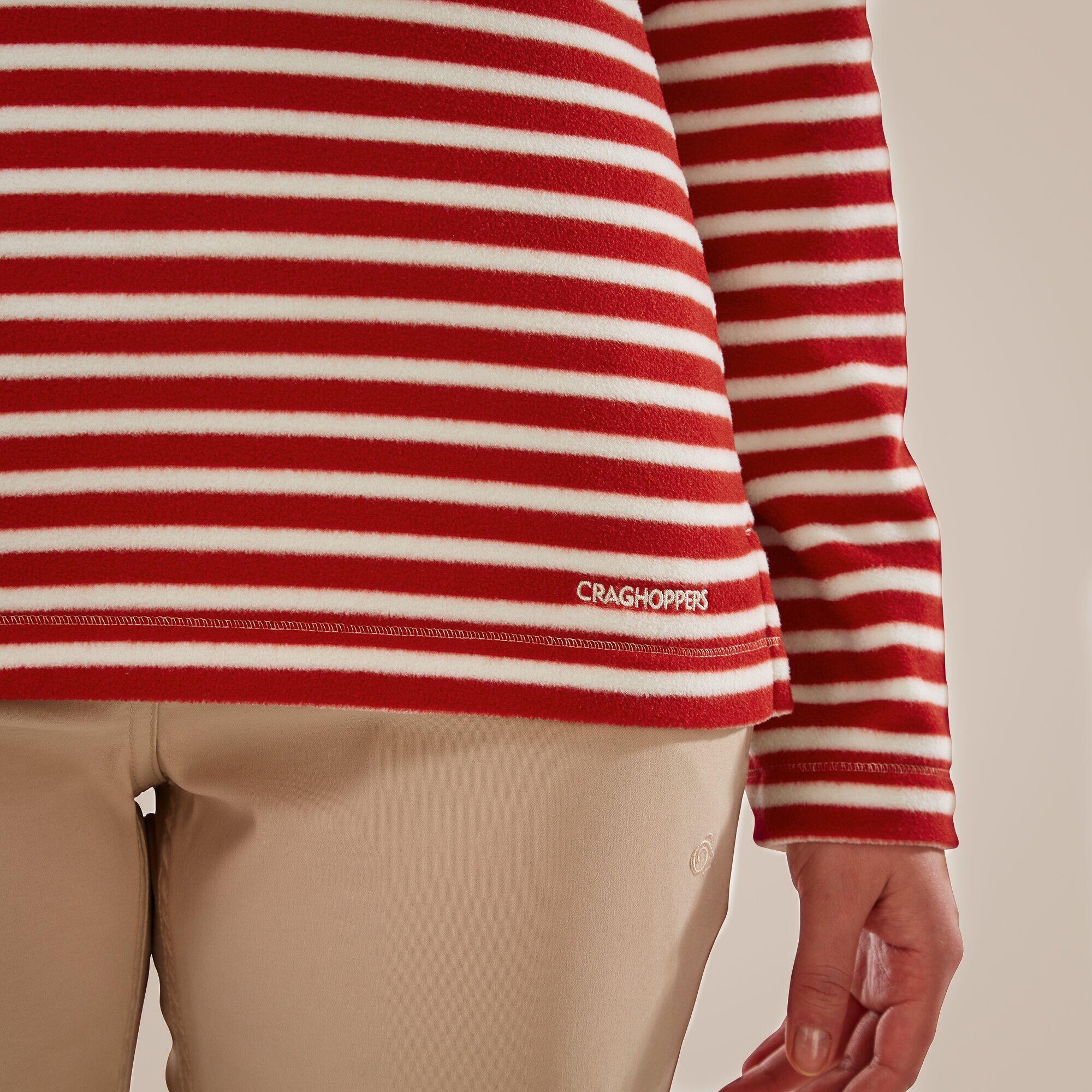 CRAGHOPPERS Natalia - Polaire demi‑zip rayée 4/5
