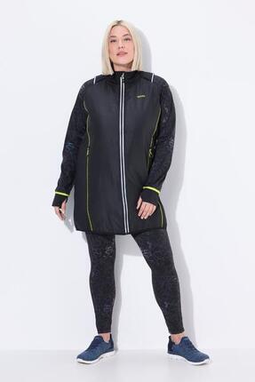 Femme Veste technique longue 2-en-1 manches amovibles et poches zippées