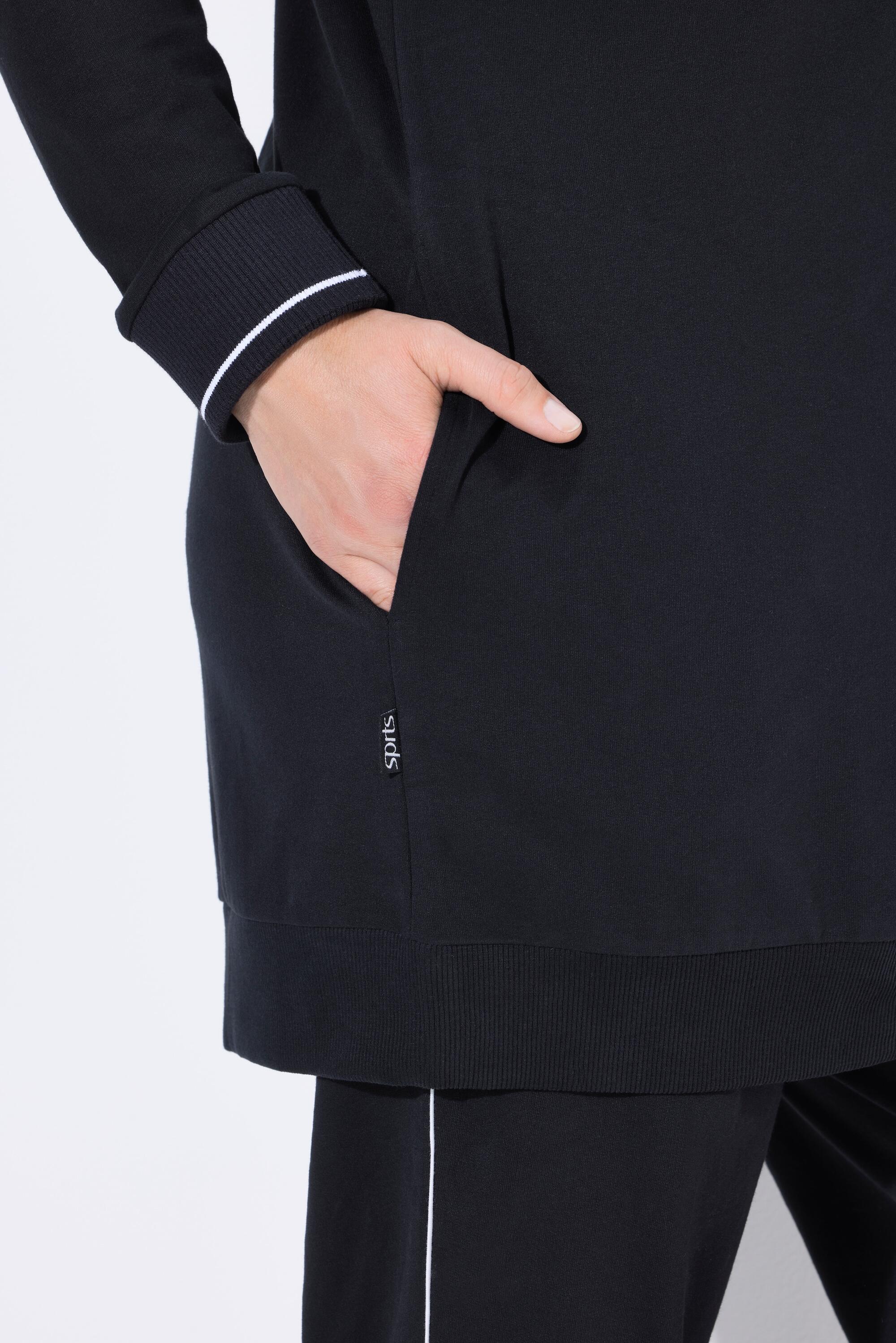 Femme Veste oversize en molleton passepoil fantaisie 3/7