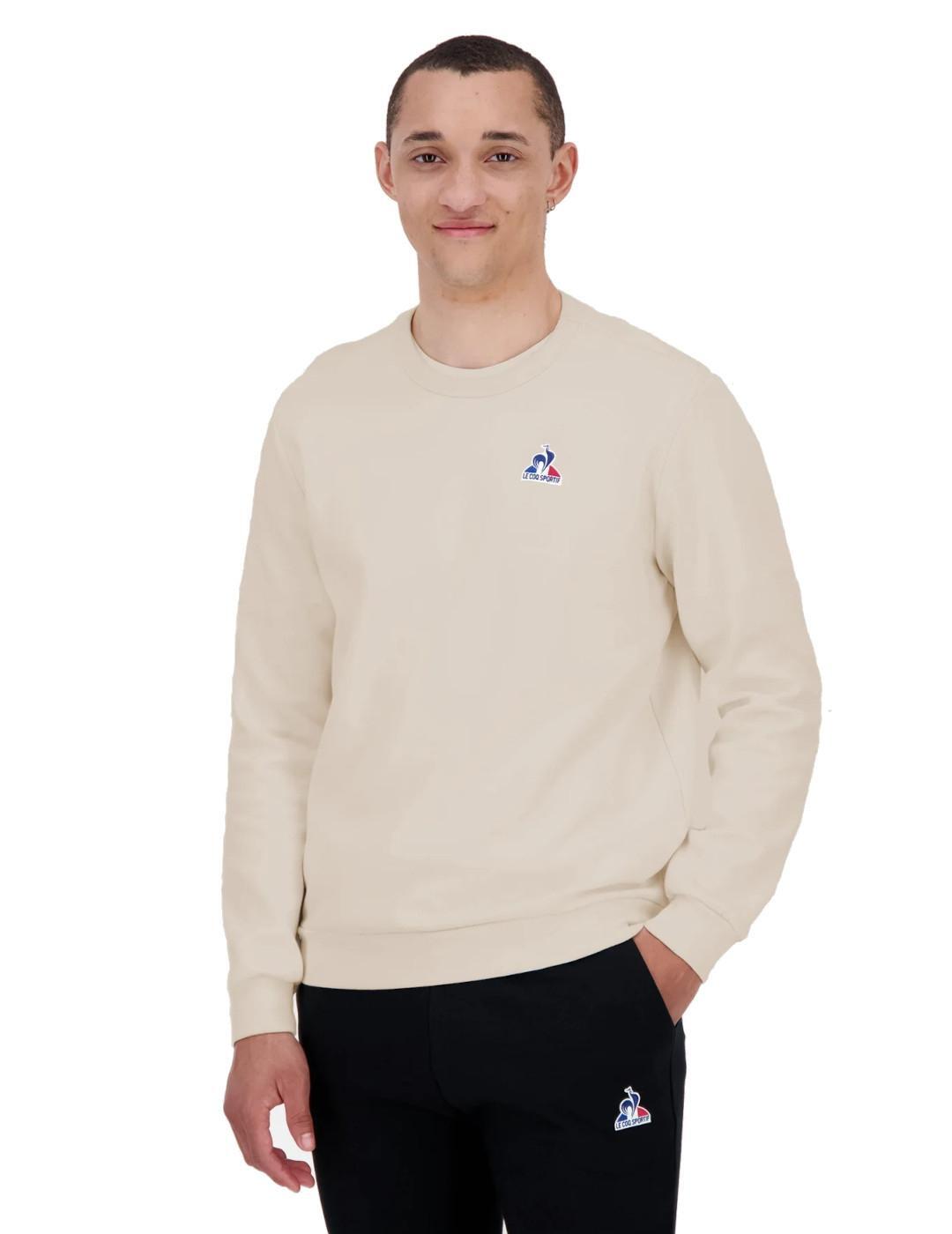 Moletom com capuz de lã para Homem Le coq sportif 2520496 Bege 3/7