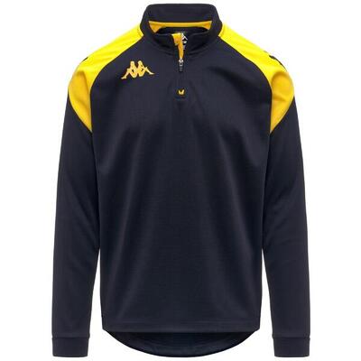 Felpe da bambino in poliestere riciclato verde da calcio