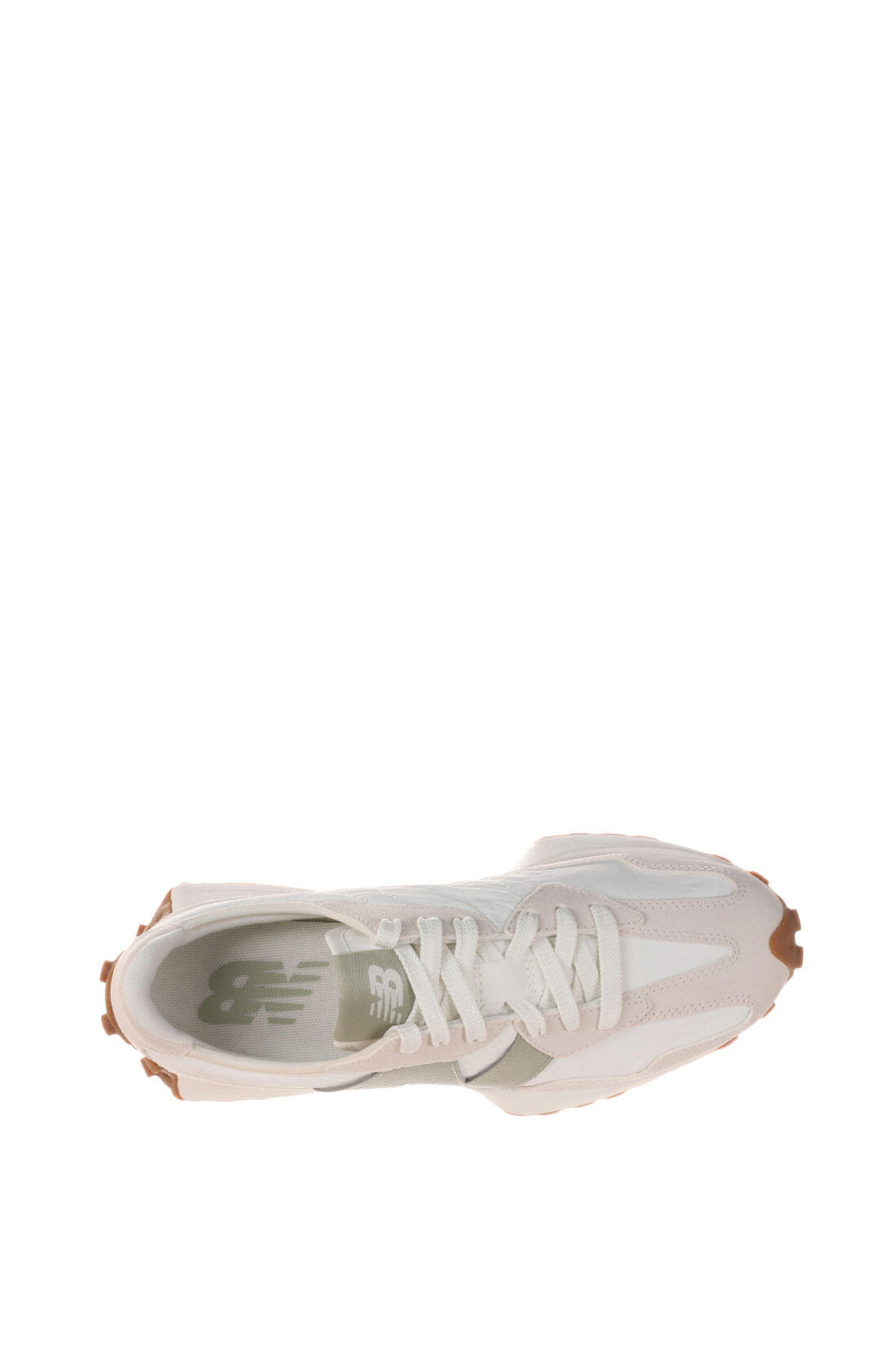 New Balance 327 Damen Sneakers Linen Sea Salt Olivine 4/6
