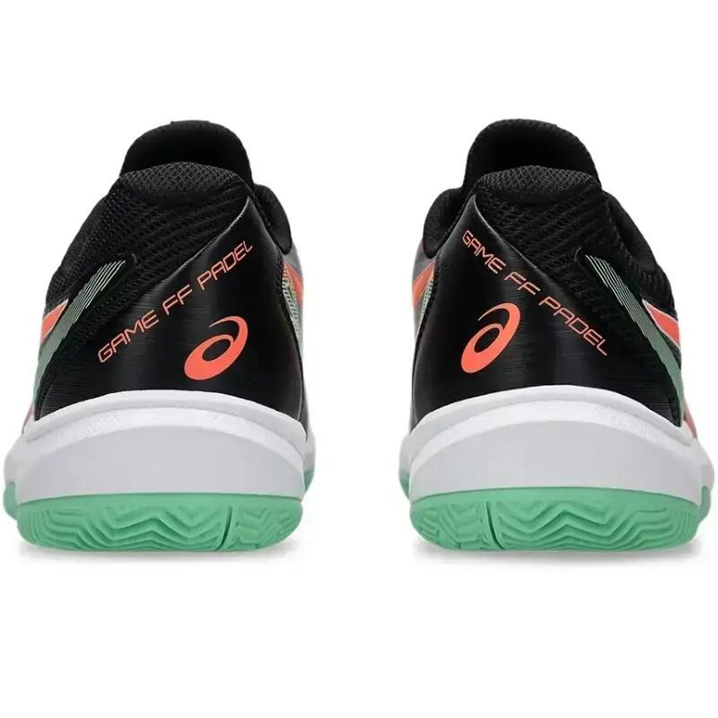 Tênis Asics Game FF Padel Black Coral 4/7