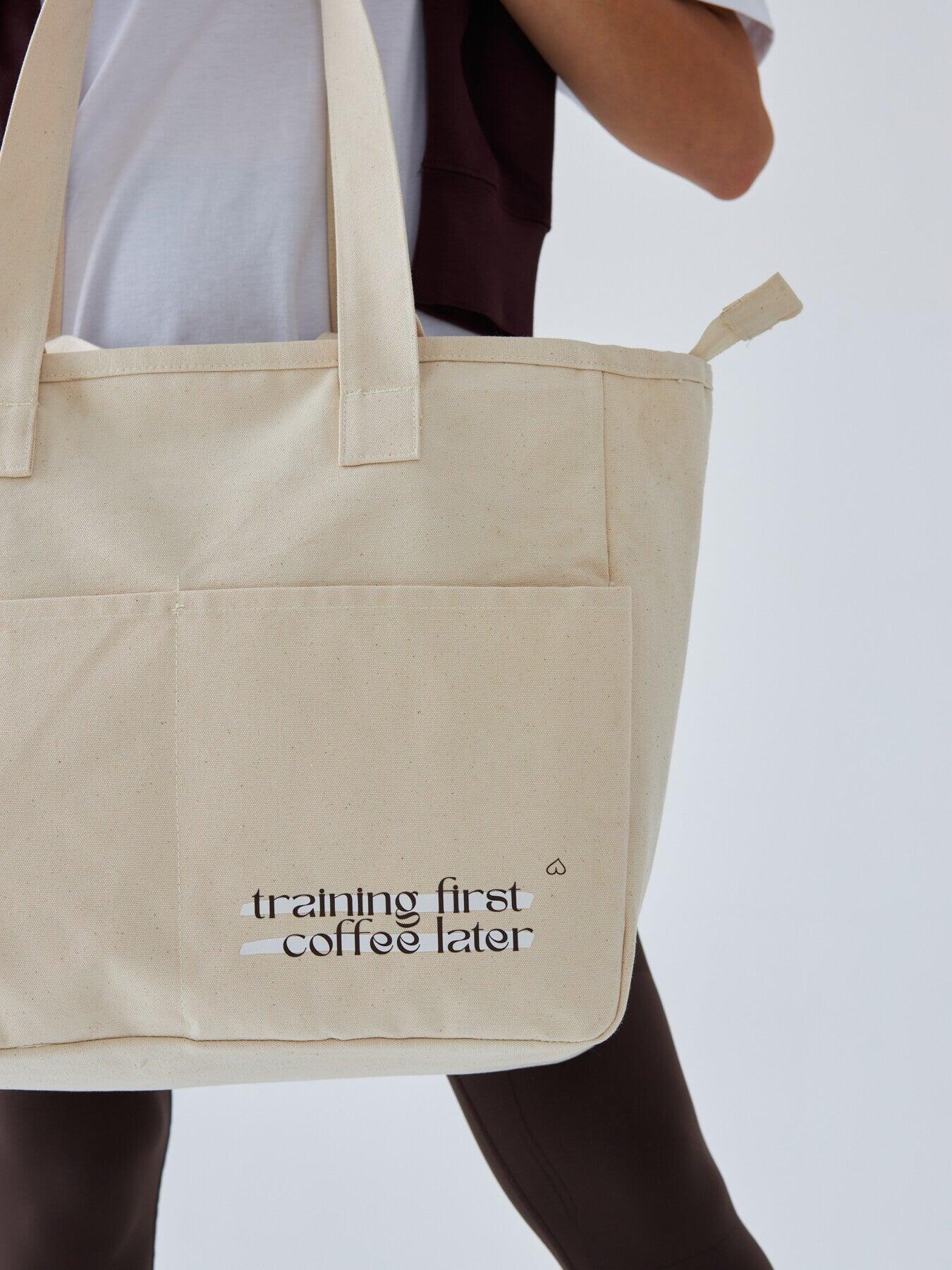 Torba Bawełniana - Training First Coffee Later 6/6