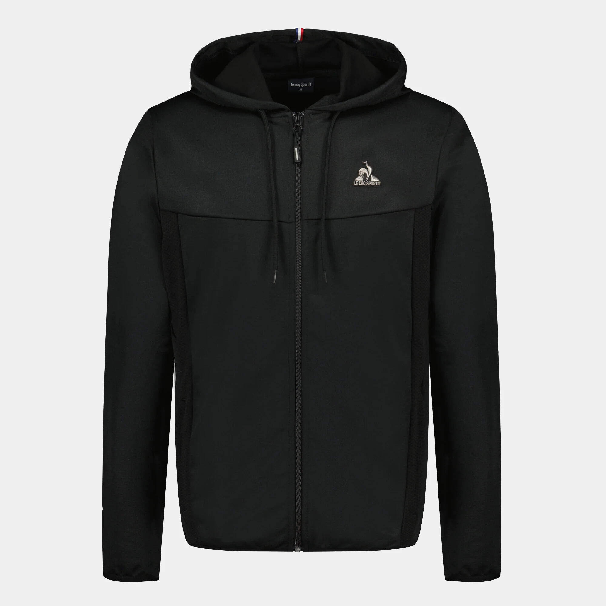 Sweatshirt à capuche zippé Le Coq Sportif Tech SP N°1 1/6