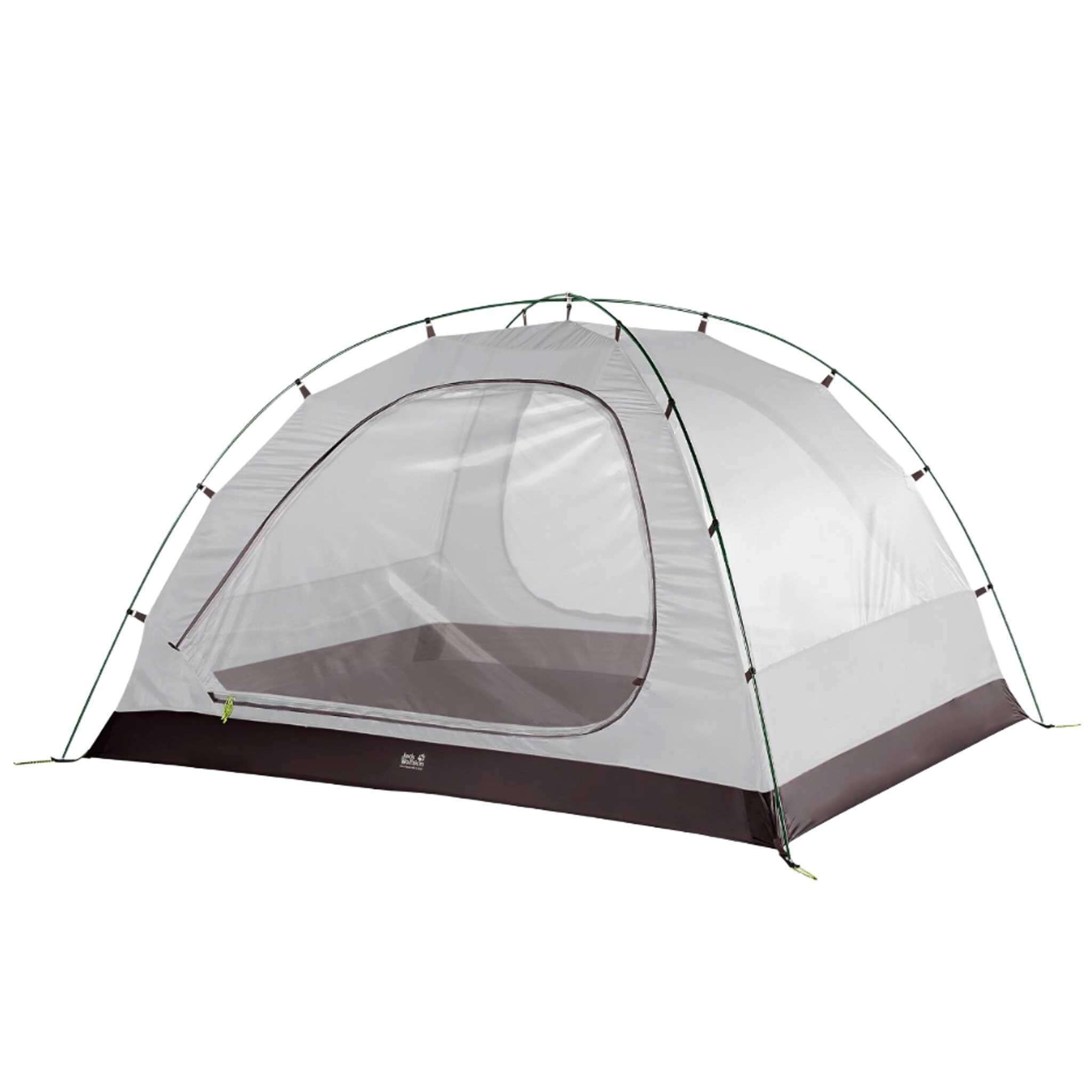 Zelt Yellowstone III Vent 3-Personen-Kuppel in Grün 2/2