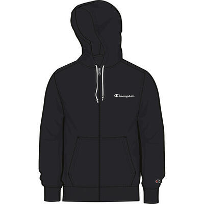 Longsleeve Full Zip Hoodie Sweatshirt