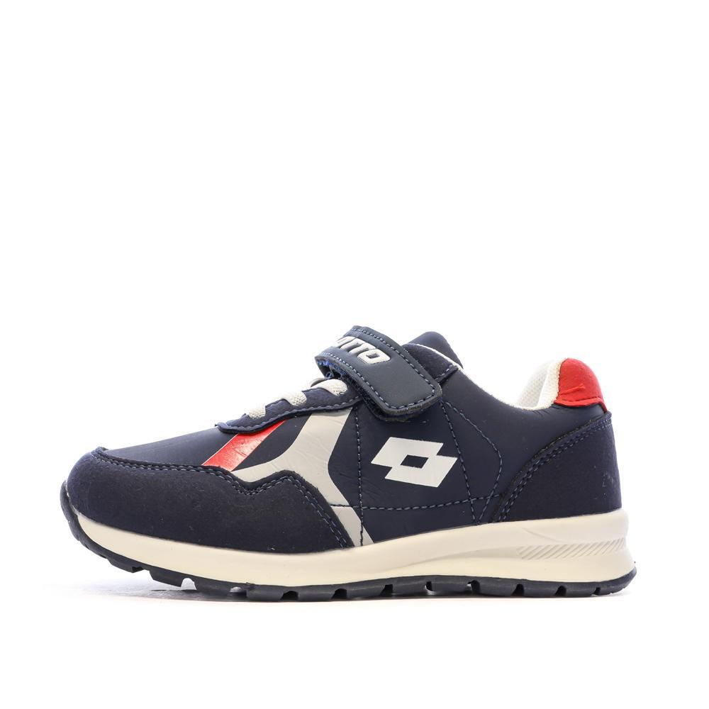 Lotto Casoria Boys' Navy Trainers
