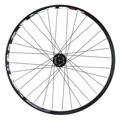 Vorderrad doppelwandig Öse Nabe shimano 6-Loch Speichen Felge Velox Karma Disc S