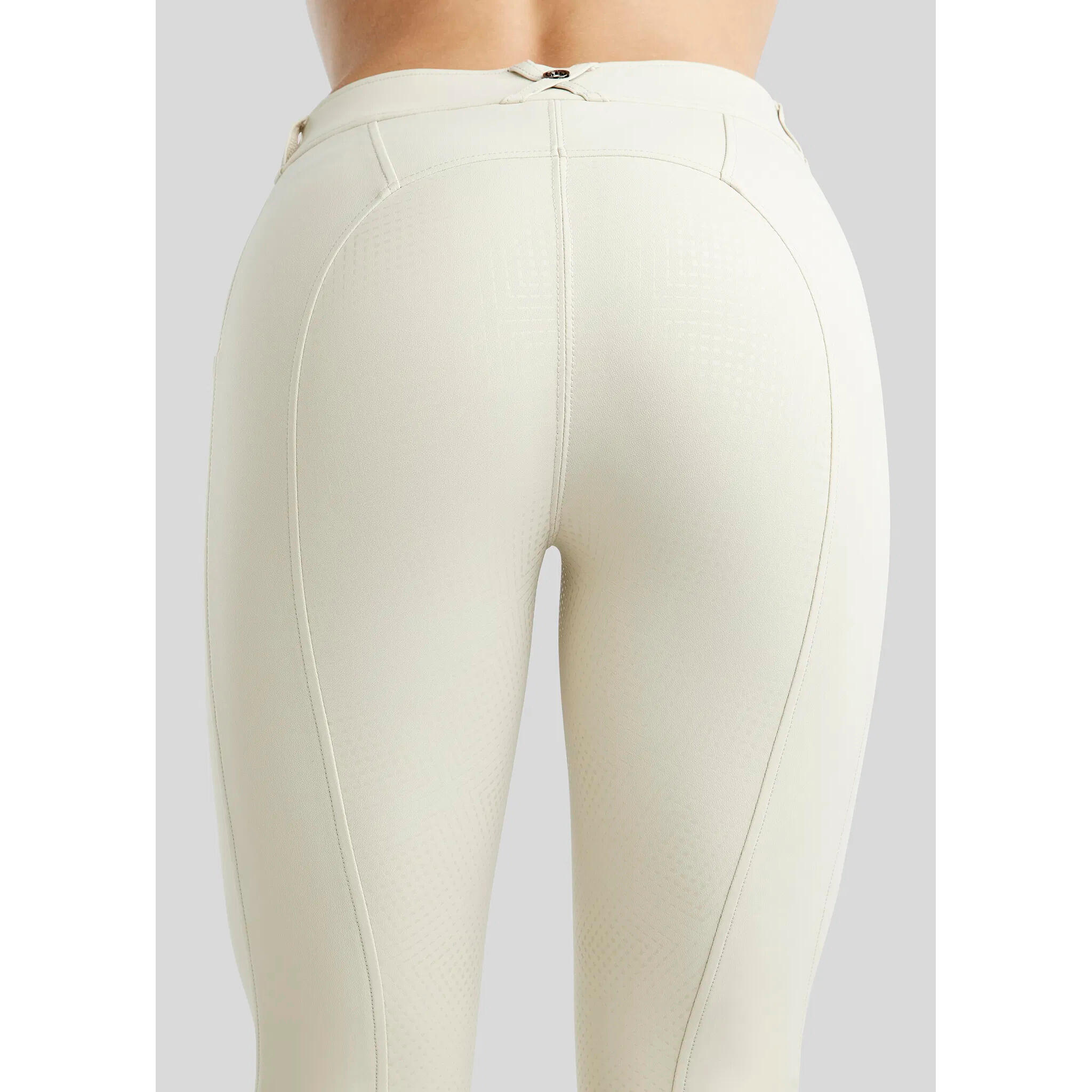 Pantaloni da equitazione full grip da donna Montar MoZida 3/6