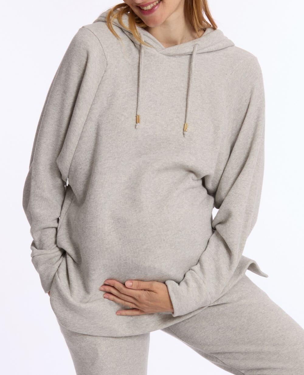 Sweat à capuche de grossesse et d'allaitement Billie 2/5