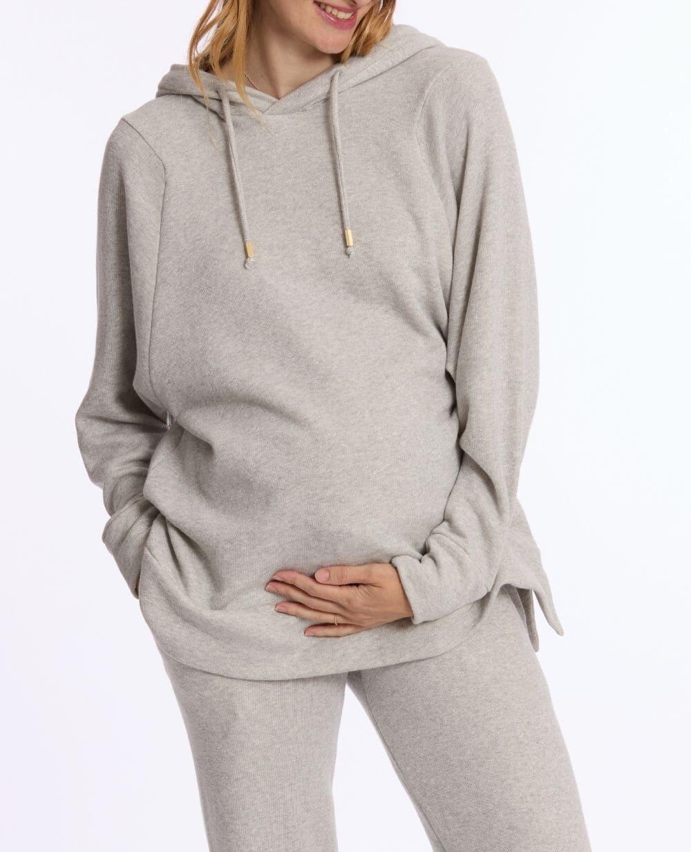 Sweat à capuche de grossesse et d'allaitement Billie 4/5