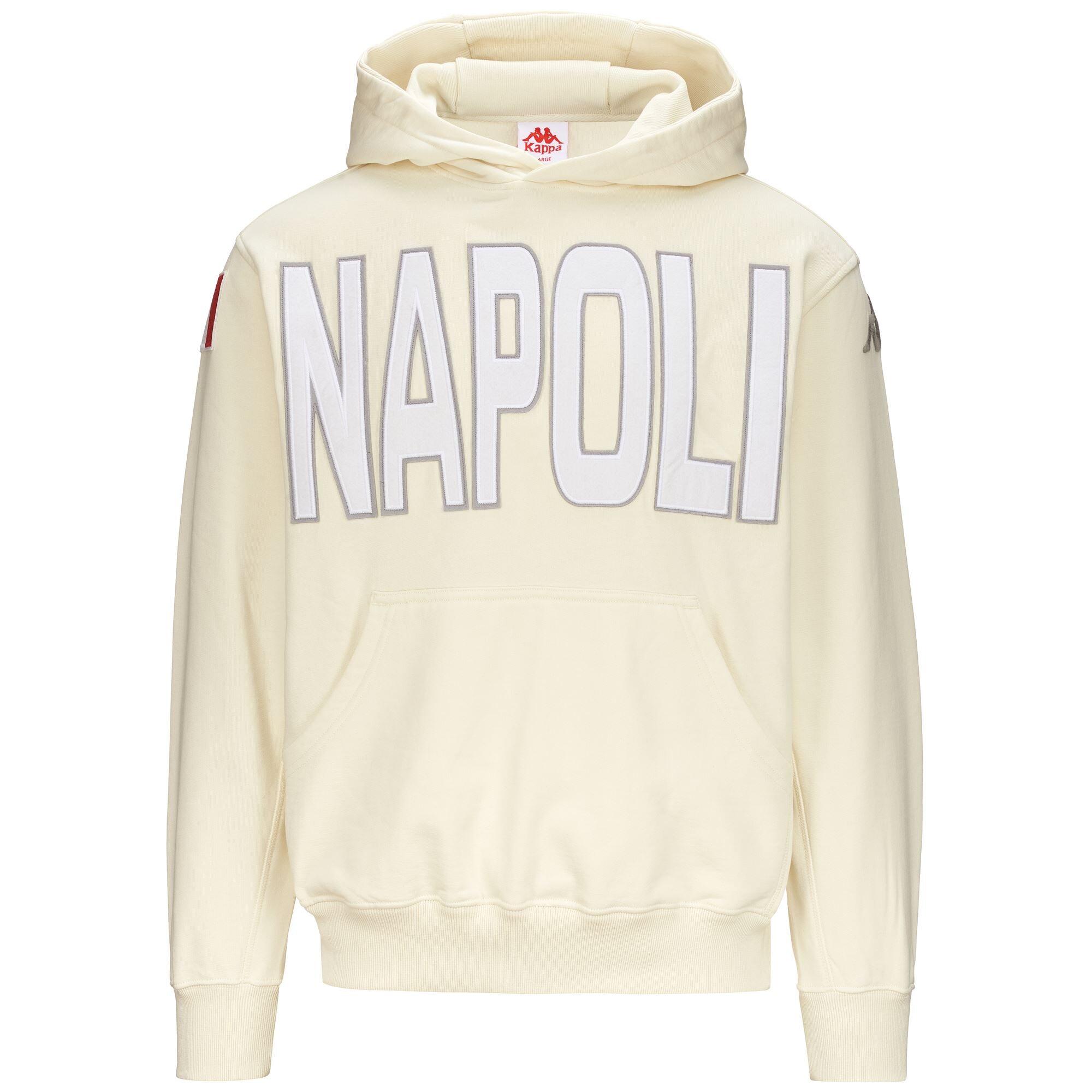 Felpa da uomo in cotone bianco da streetwear sportivo 2/5