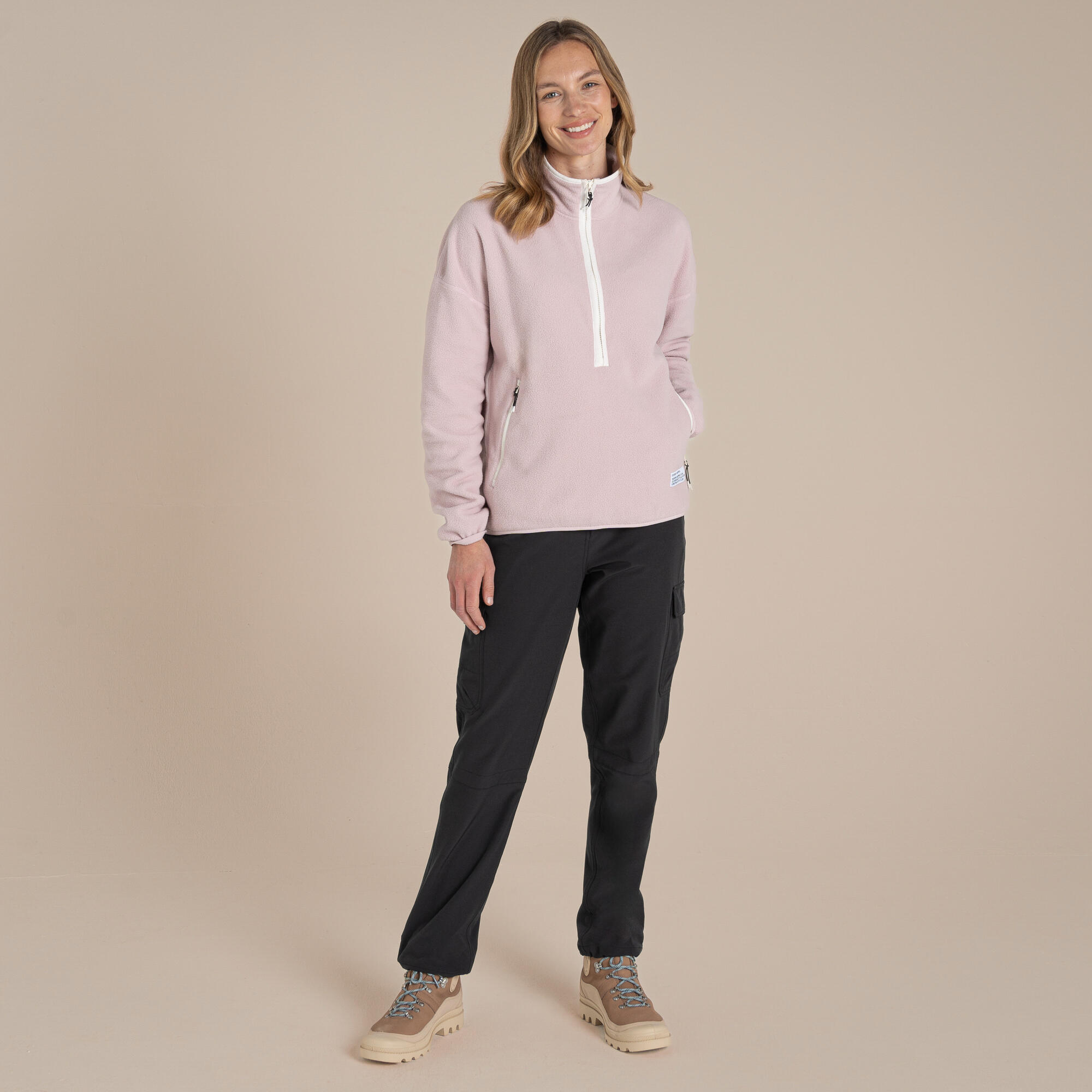 CO2 Renu Half Zip Fleece für Damen 3/6